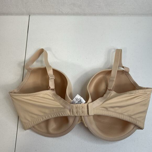 Panache 38G Porcelain Plunge Bra Seamless T-shirt Underwire Lightly Lined 3371 - Picture 4 of 16